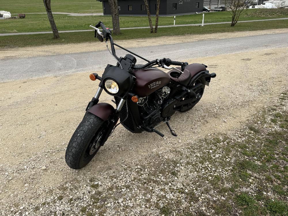 Motorrad verkaufen Indian Scout Bobber Ankauf